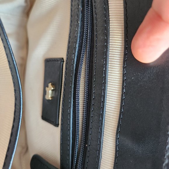 Radley London Black Leather Lady Crossbody Bag /Purse - Picture 12 of 16